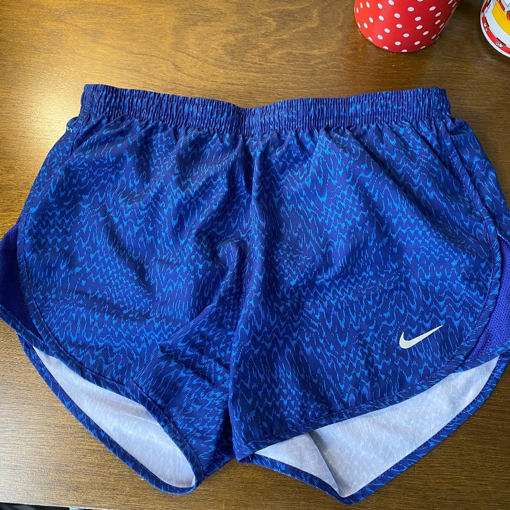 Nike Pro Blue Running Shorts